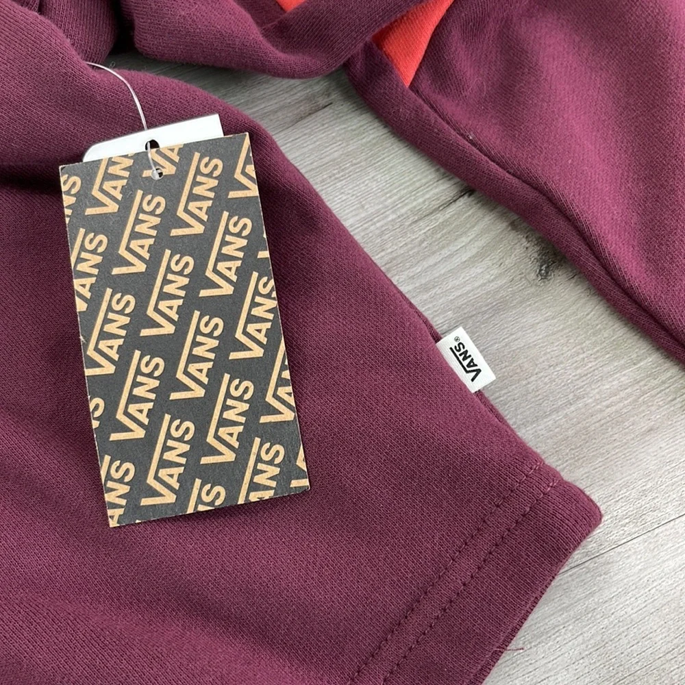 🔆VANS🔆 HOODIE CROPPED SWEATSHIRT - Picture 5 of 8